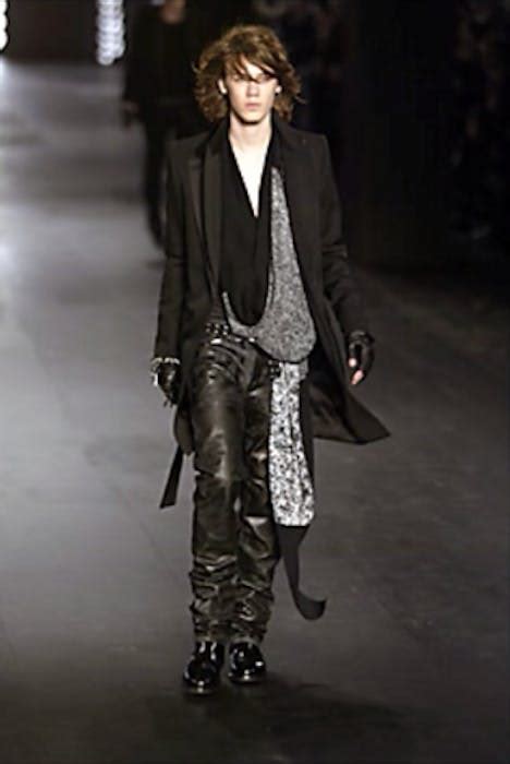 hedi slimane dior jeans|hedi slimane runway moments.